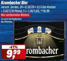 Simmel Krombacher Bier Angebot