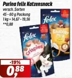 Simmel Purina felix Katzensnack Angebot