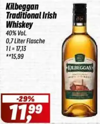 Simmel Kilbeggan Traditional Irish Whiskey Angebot