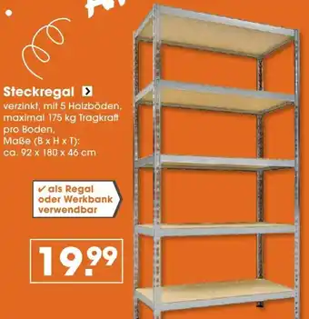 V Baumarkt Steckregal Angebot