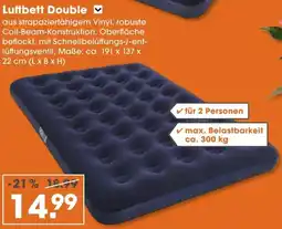 V Baumarkt Luftbett Double Angebot