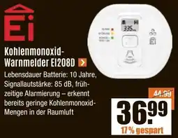 V Baumarkt Ei Kohlenmonoxid Warnmelder EI208D Angebot