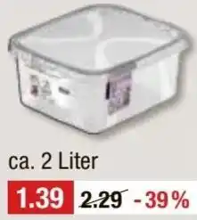 V Baumarkt rotho Aufbewahrungsbox ,,Lona" Angebot