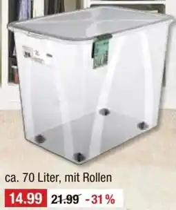 V Baumarkt rotho Aufbewahrungsbox ,,Lona" Angebot