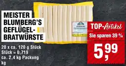 Handelshof Meister blumberg's geflügel-bratwürste Angebot