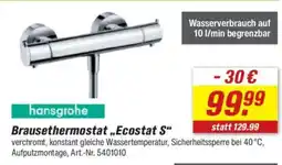 toom Baumarkt hansgrohe Brausethermostat „Ecostat S" Angebot