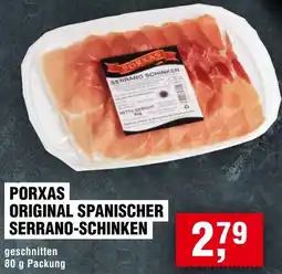 Handelshof Porxas original spanischer serrano-schinken Angebot