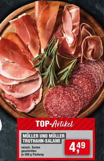 Handelshof Müller und müller truthahn-salami Angebot
