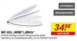 toom Baumarkt WC-Sitz,,WOW"/,,White" Angebot