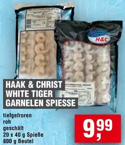Handelshof Haak & christ white tiger garnelen spiesse Angebot