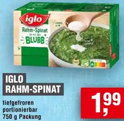 Handelshof Iglo rahm-spinat Angebot