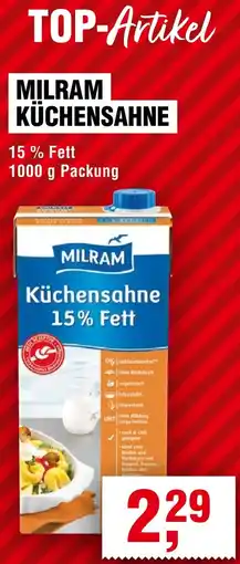 Handelshof Milram küchensahne Angebot