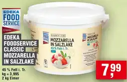 Handelshof Edeka foodservice classic mozzarella in salzlake Angebot