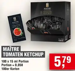 Handelshof Maître tomaten ketchup Angebot