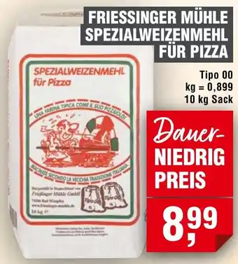 Handelshof Friessinger mühle spezialweizenmehl für pizza Angebot