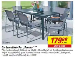 toom Baumarkt Gartenmöbel-Set „Samira" Angebot