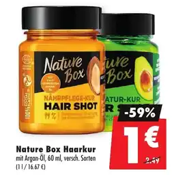 Mäc Geiz Nature Box Haarkur Angebot