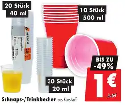 Mäc Geiz Schnaps-/Trinkbecher Angebot