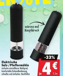 Mäc Geiz Elektrische Salz-/Pfeffermühle Angebot