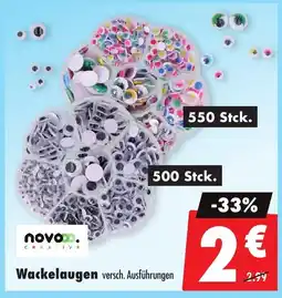 Mäc Geiz novo CREATIVE Wackelaugen Angebot