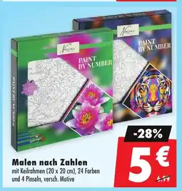 Mäc Geiz Malen nach Zahlen Angebot