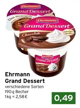 CAP Markt Ehrmann Grand Dessert Angebot