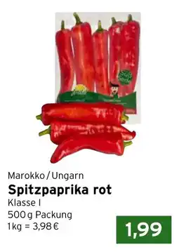 CAP Markt Spitzpaprika rot Angebot