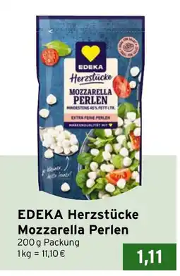 CAP Markt EDEKA Herzstücke Mozzarella Perlen Angebot