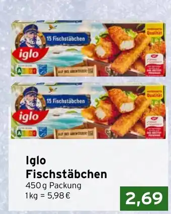 CAP Markt iglo Fischstäbchen Angebot