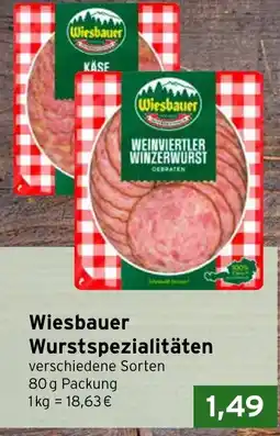 CAP Markt Wiesbauer Wurstspezialitäten Angebot
