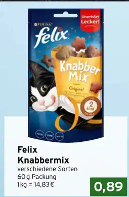 CAP Markt PURINA Felix Knabbermix Angebot