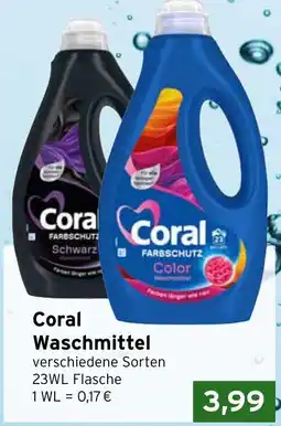 CAP Markt Coral Waschmittel Angebot