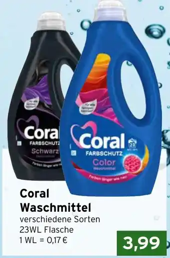CAP Markt Coral Waschmittel Angebot