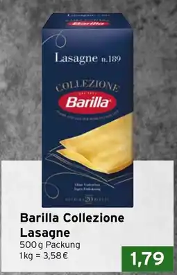 CAP Markt Barilla Collezione Lasagne Angebot