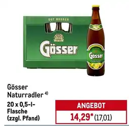 METRO Gösser Naturradler Angebot