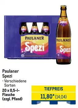 METRO Paulaner Spezi Angebot