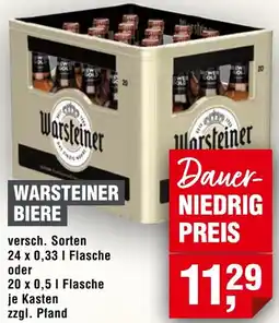Handelshof Warsteiner biere Angebot