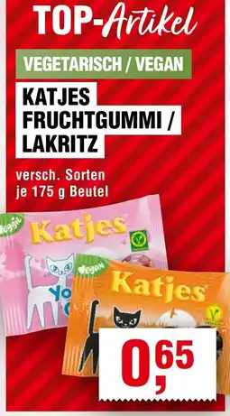 Handelshof Katjes fruchtgummi / lakritz Angebot