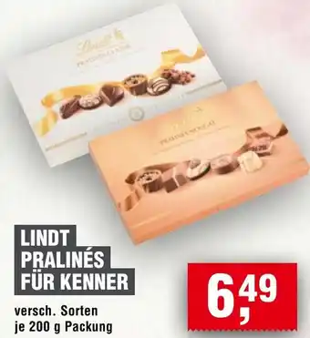 Handelshof Lindt pralinés für kenner Angebot