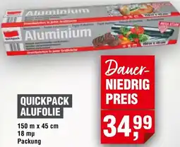 Handelshof Quickpack alufolie Angebot
