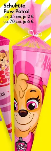 TEDi Schultüte Paw Patrol Angebot