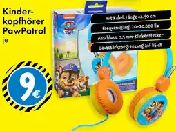 TEDi Kinderkopfhörer Paw Patrol Angebot