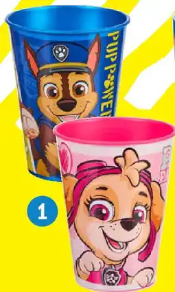 TEDi Trinkbecher Paw Patrol, Pokemon oder Minecraft Angebot