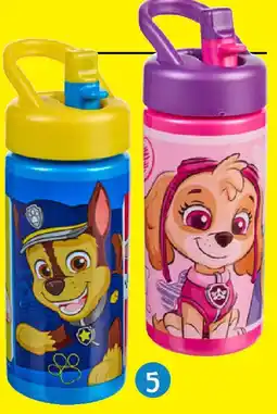 TEDi Trinkflasche Paw Patrol, Pokemon oder Minecraft Angebot
