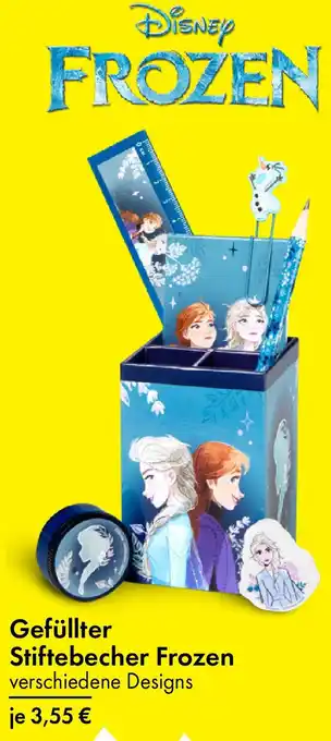 TEDi Gefüllter Stiftebecher Frozen Angebot