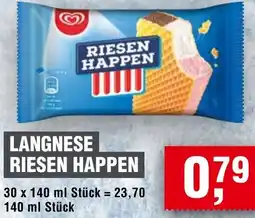 Handelshof Langnese riesen happen Angebot