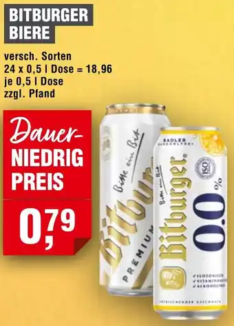 Handelshof Bitburger biere Angebot