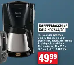 Handelshof Philips kaffeemaschine gaia HD7544/20 Angebot