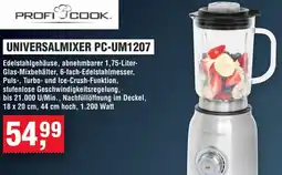 Handelshof Profi cook universalmixer PC-UM1207 Angebot
