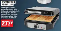 Handelshof Profi cook waffeleisen PC-WA1241 Angebot